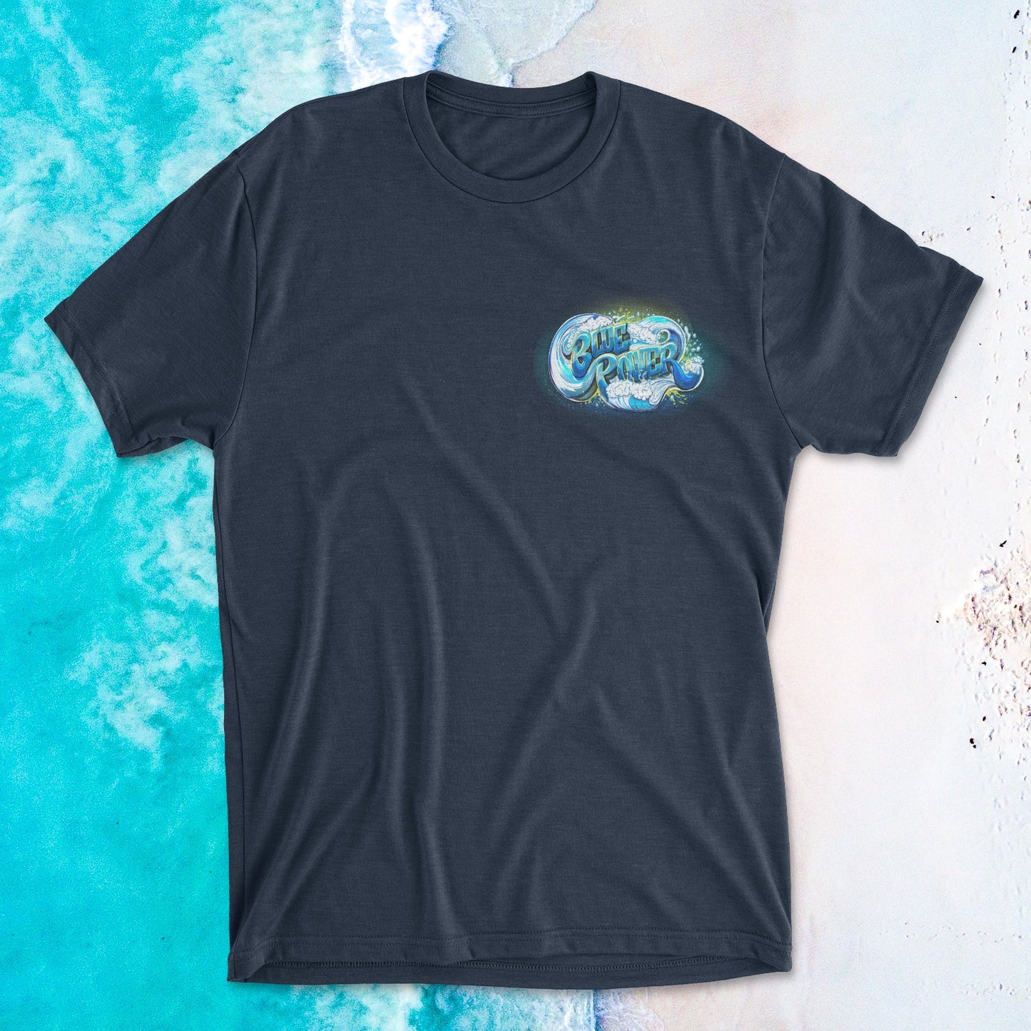 Blue Power Short Sleeve Shirt