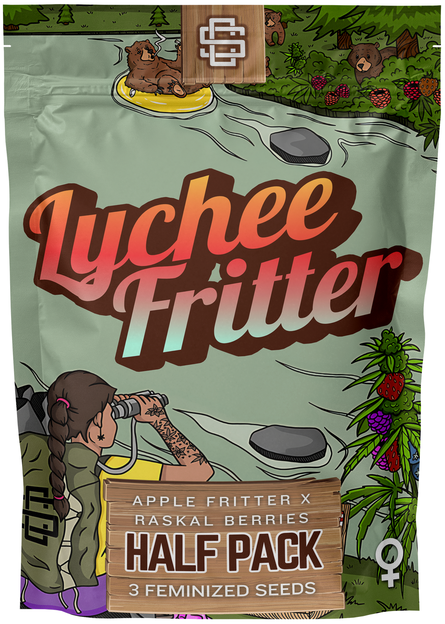 Lychee Fritter