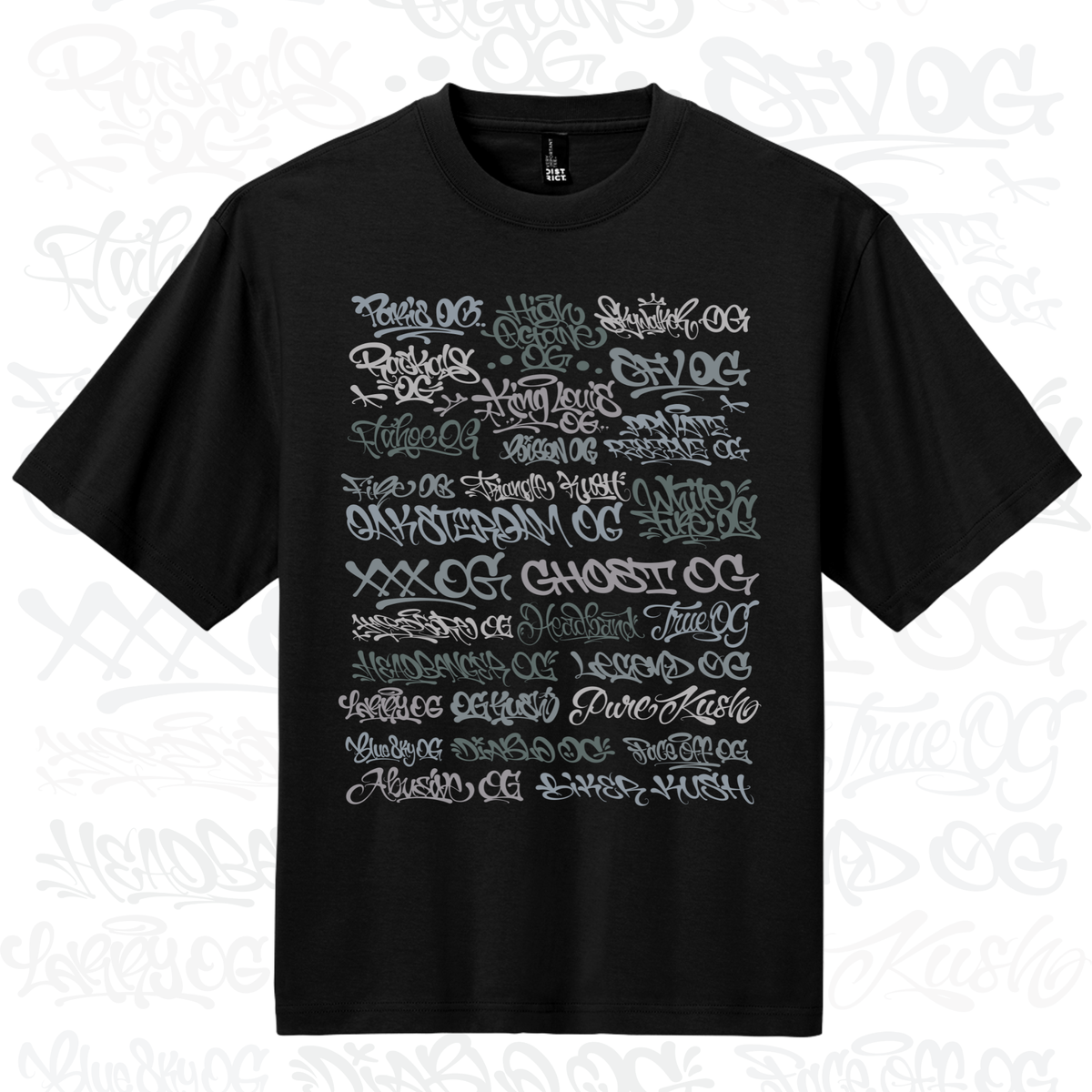 OG Kush Heavyweight T-Shirt - Black