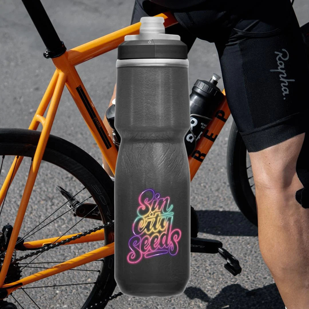 SinCity Seeds - CamelBak Podium® Chill 24oz Bike Bottle - SinCity Seeds Neon Print