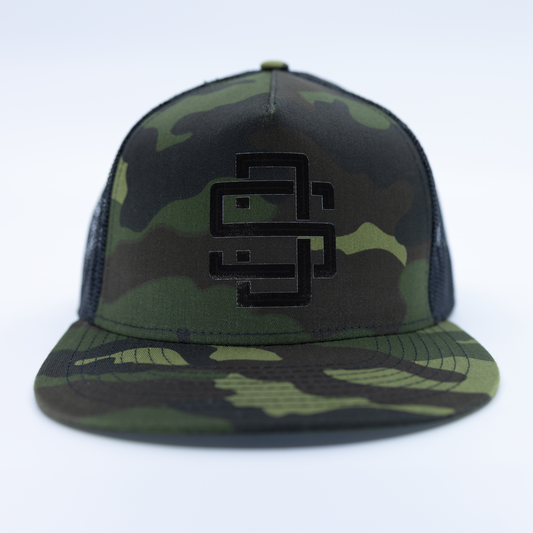 SC Monogram Budget Camo Snapback Hat