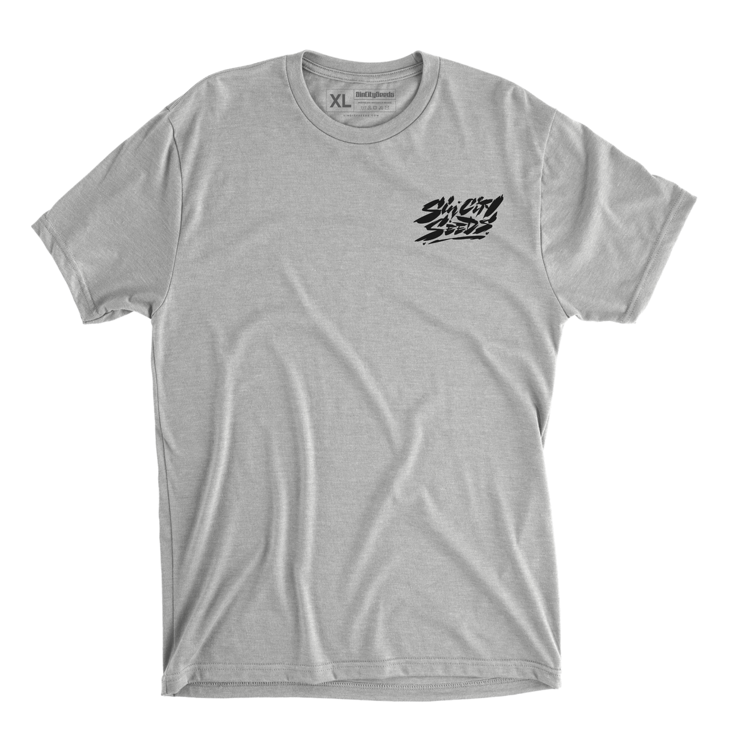 Heather Grey 100% Cotton T-Shirt