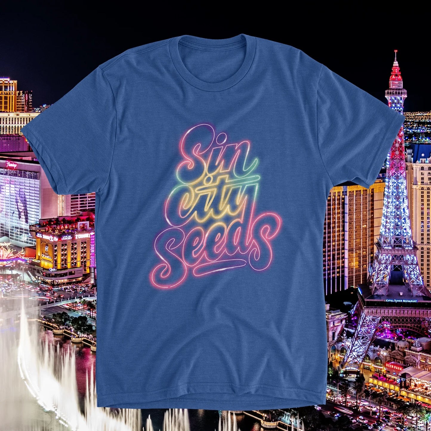 Men's Neon SinCIty Seeds - T-Shirt