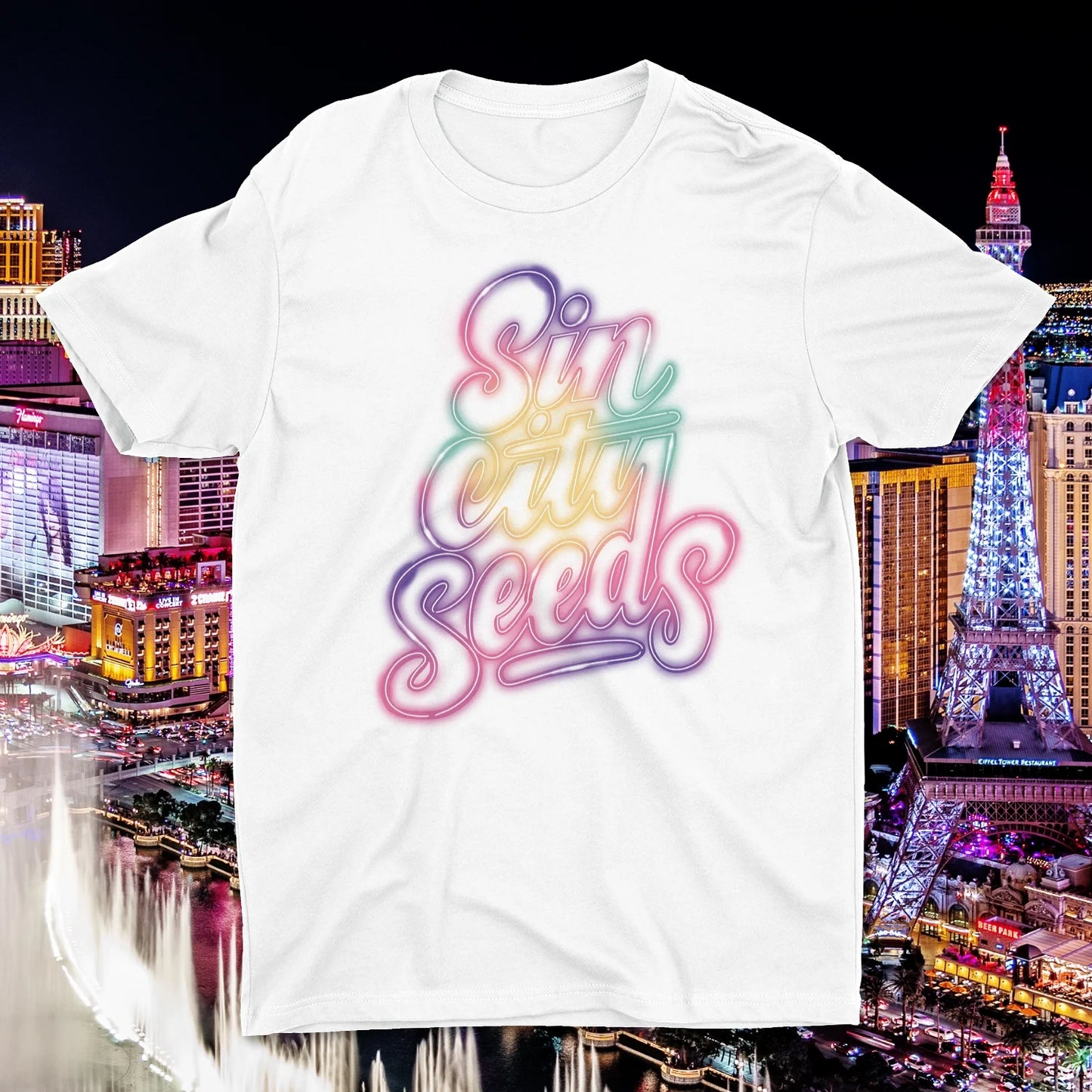 Men's Neon SinCIty Seeds - T-Shirt