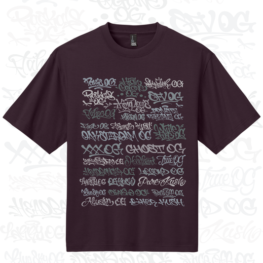 OG Kush Heavyweight T-Shirt - Bordeaux