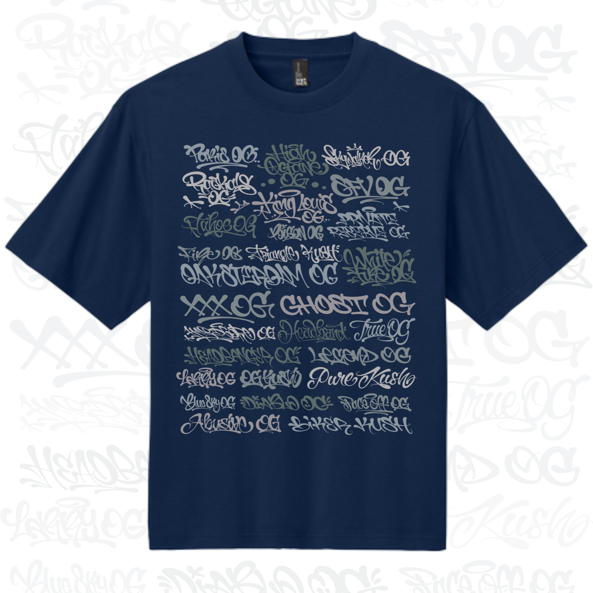 OG Kush Heavyweight T-Shirt - Dark Royal