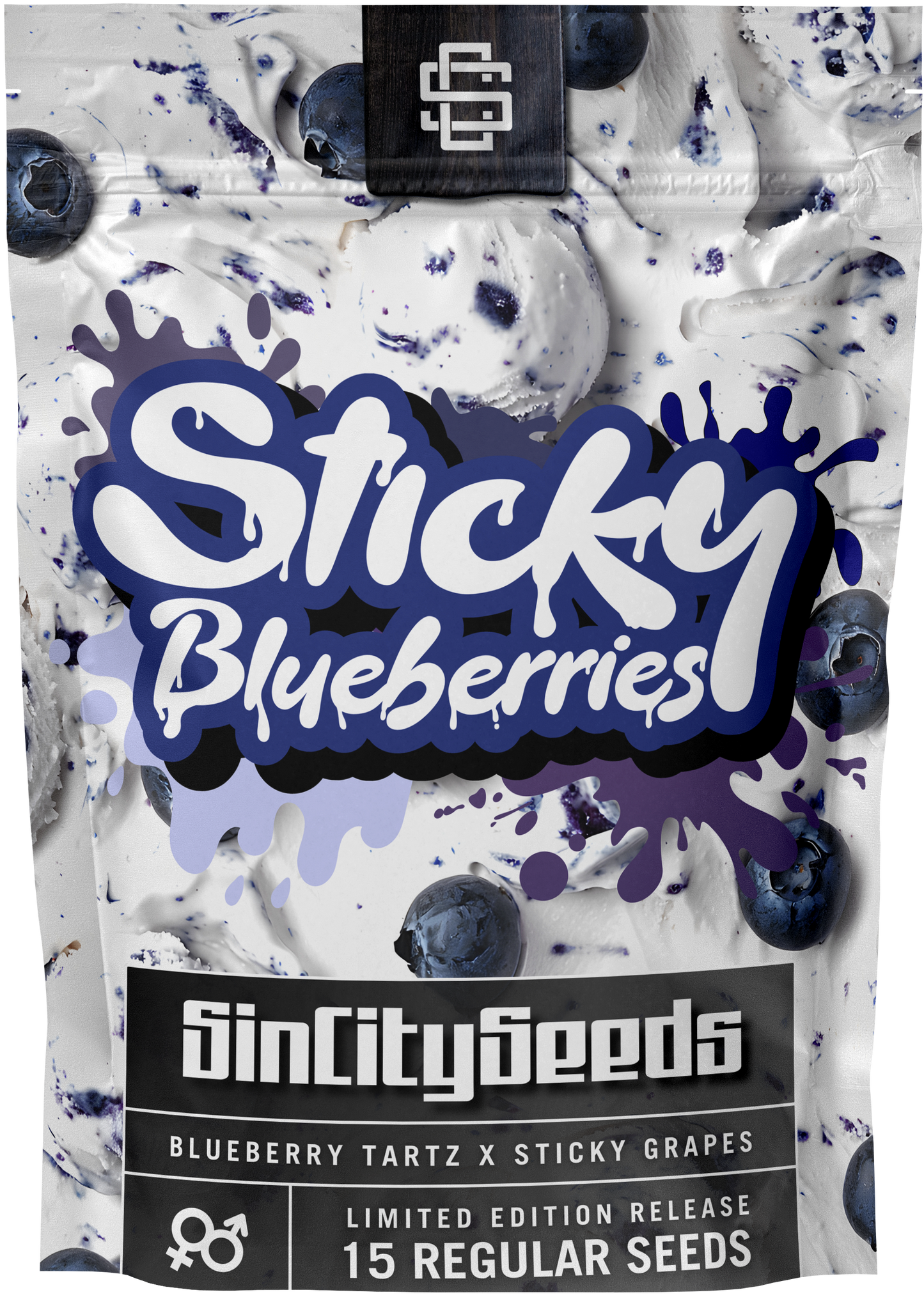 Sticky Blueberries