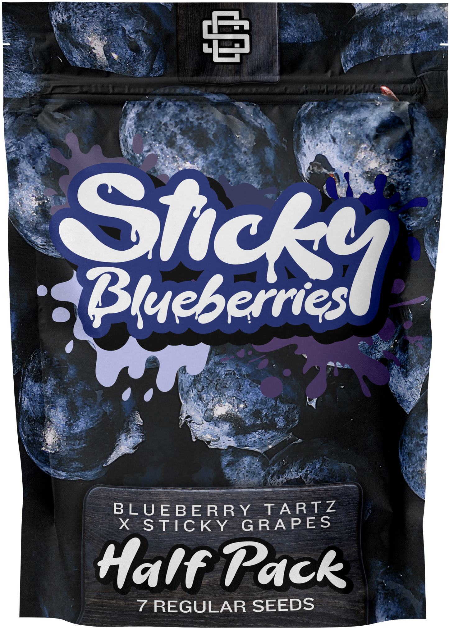 Sticky Blueberries